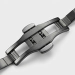 HeroForce 5070B Octagonal - watch strap, metal buckle, macro, luxury leather