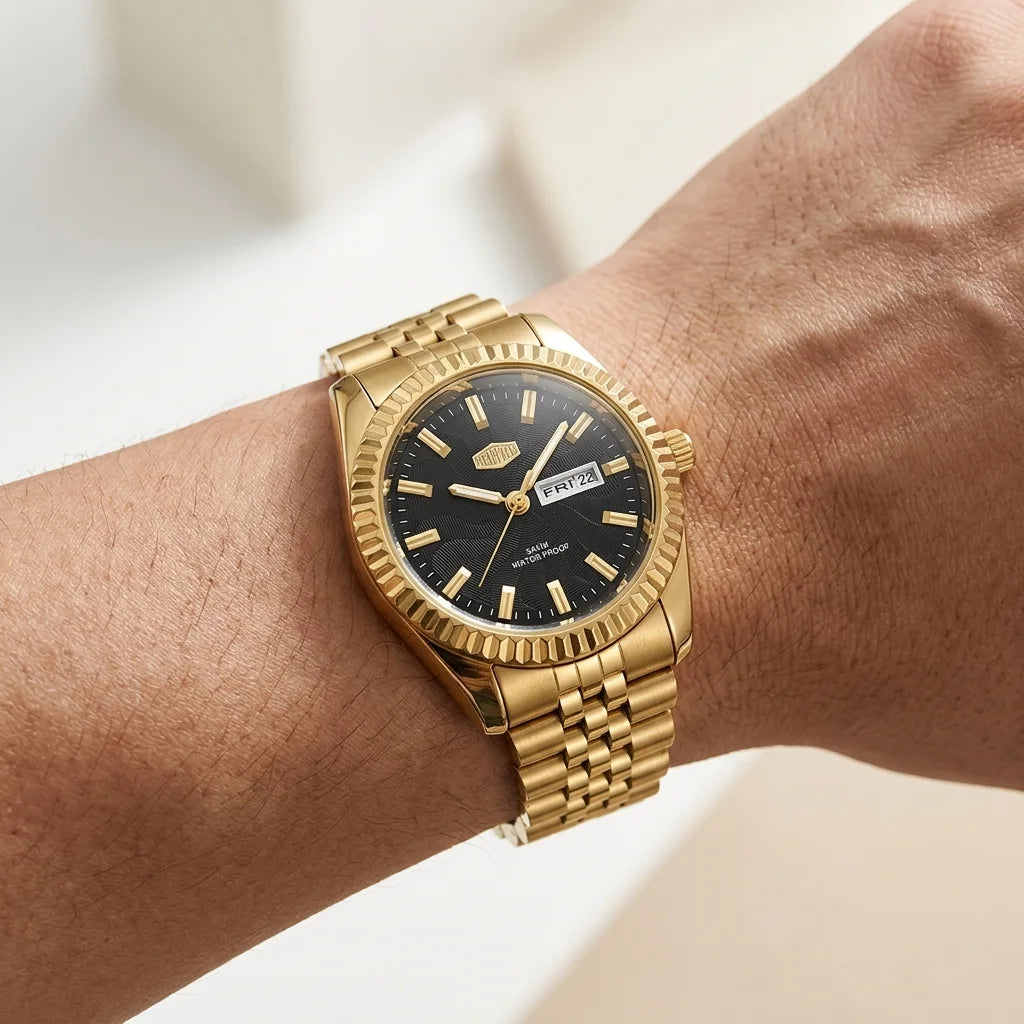 HeroForce 5083 — FLURION - Wristwatch, luxury, lifestyle, soft light