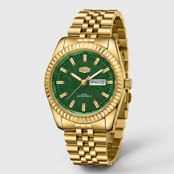 HeroForce 5083 Luxury Ana - Premium Steel Analog Studio