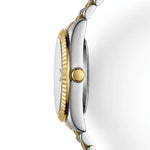 HeroForce 5083 Two-Tone E - two-tone, luxury watch, side profile, macro