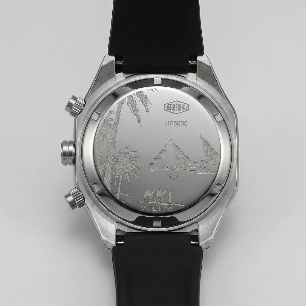 HEROFORCE High Quality Lu - brushed silver case