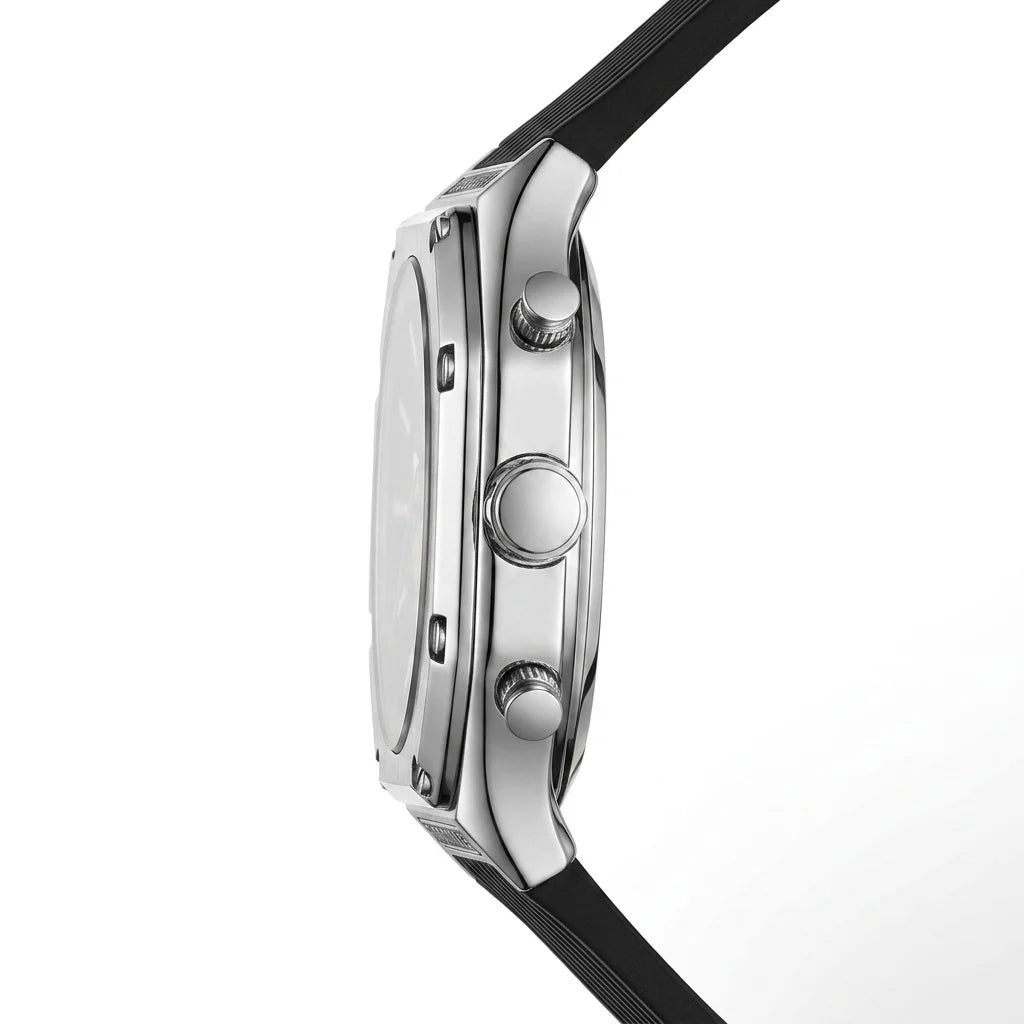 HEROFORCE High Quality Lu - luxury watch, side profile, steel case, crown detail