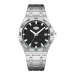 front view black dial