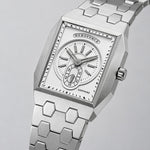 VAULTRA Silver White - faceted case side and crown