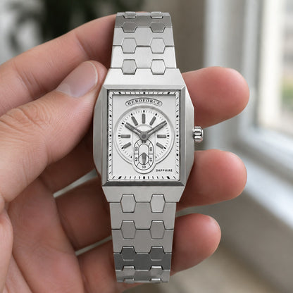 VAULTRA Silver White held in the hand